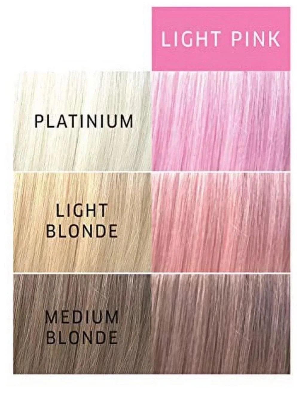 7- pc Hair bundle Colorcharm Paints Light Pink, Lime Crime Unicorn Hair Bunny ++
